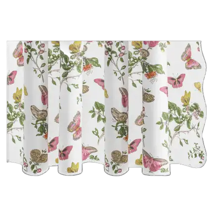 Matouk Baudin Butterfly Egyptian Cotton Shower Curtain