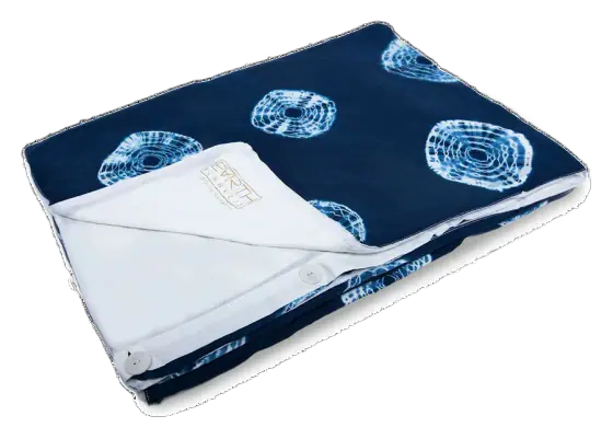 Earth Blankets Tie Dye Organic Cotton Weighted Blanket