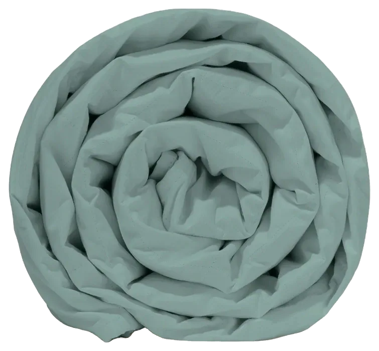 Plantule Cotton Weighted Blanket with Cherry Pits