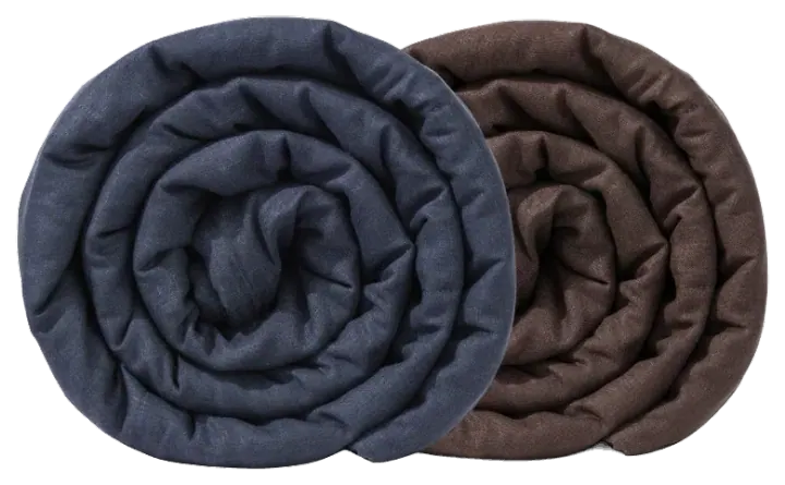 Plantule Personalized Hemp Weighted Blanket with Glass Beads