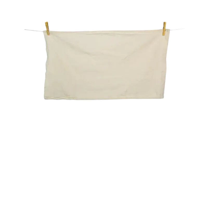 Cloth-eez Flat Birdseye Diapers - Natural Unbleached