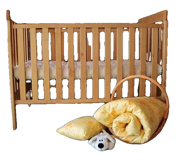 Organique Organic Cotton and Wool Crib Mattress