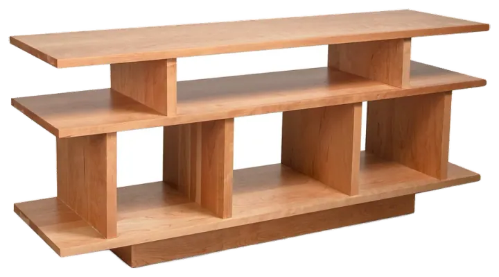 Lyndon New York Contemporary TV Stand No. 1, Cherry