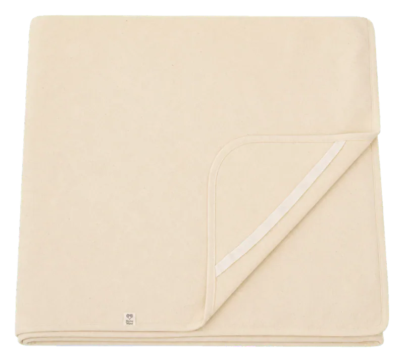 Home of Wool Virgin Wool Mattress Protector, Twin