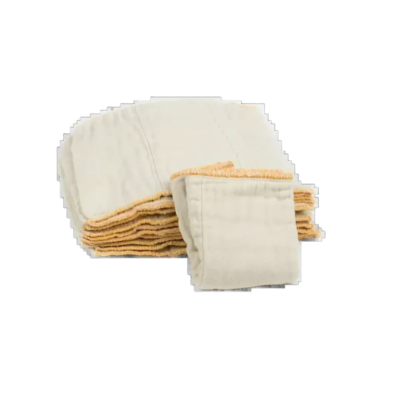 Cloth-eez Prefold Diapers - Organic Natural Unbleached