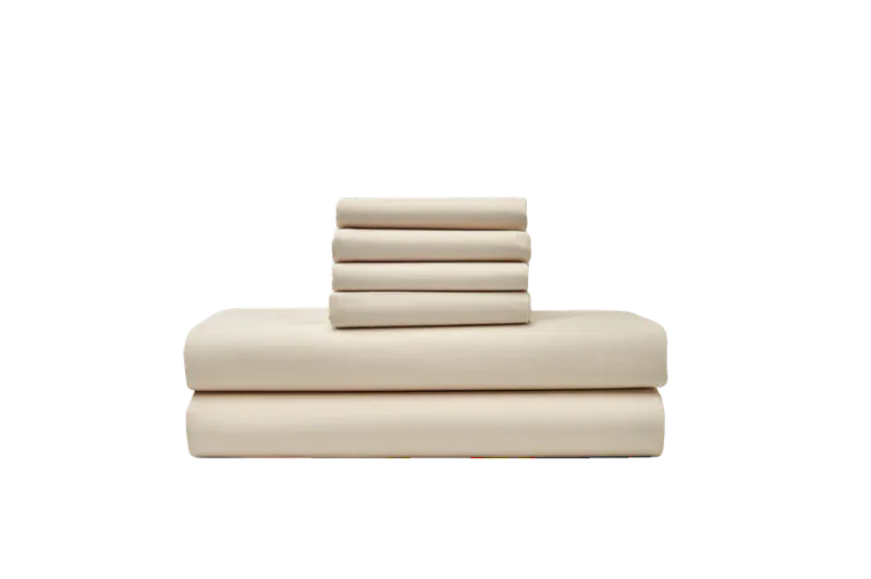 American Blossom Linens Cotton Percale Sheet Set, Twin