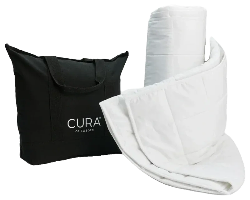 CURA Pearl Classic Weighted Duvet, 150 x 210 cm, 7 kg