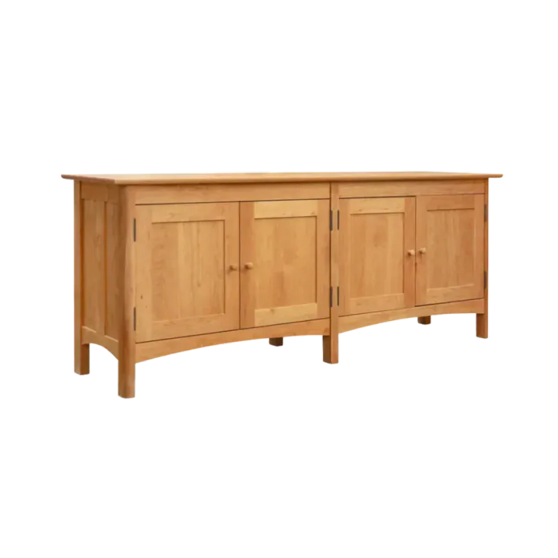 Vermont Furniture Designs Heartwood Shaker 4-Door Console Bookcase
