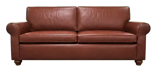 Pure Upholstery Rye Roll Arm Organic Sofa
